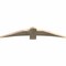 Ekena Millwork Bellingham Rough Sawn Timber Gable Bracket, Douglas Fir, 60"W x 12"H x 2"D x 6"F, 5/12 Pitch GBW060X12X0206BEL00RDF - alternate 3